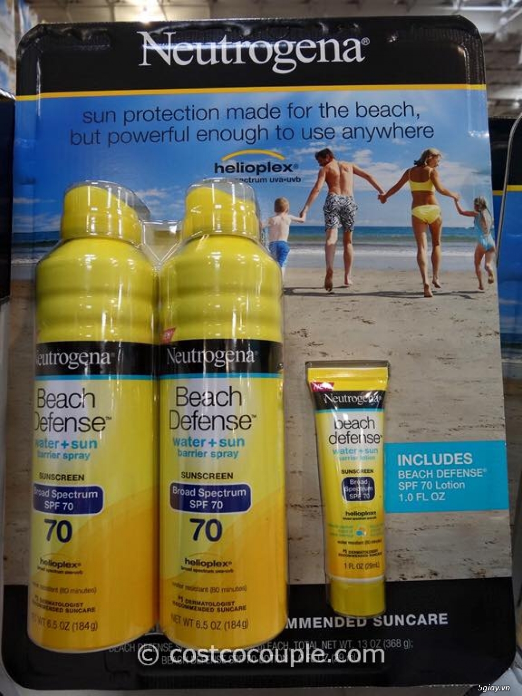 Chống nắng neutrogena beach defense spf 70 spray - 1