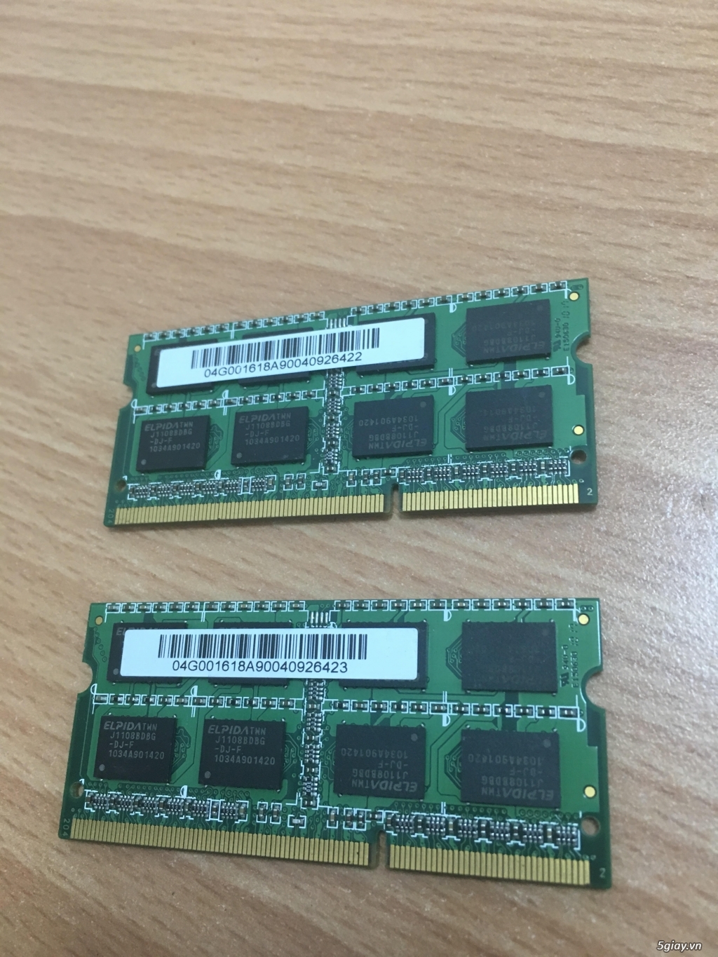 Cần bán cặp ram Laptop Asint DDR3 2x2g 1333