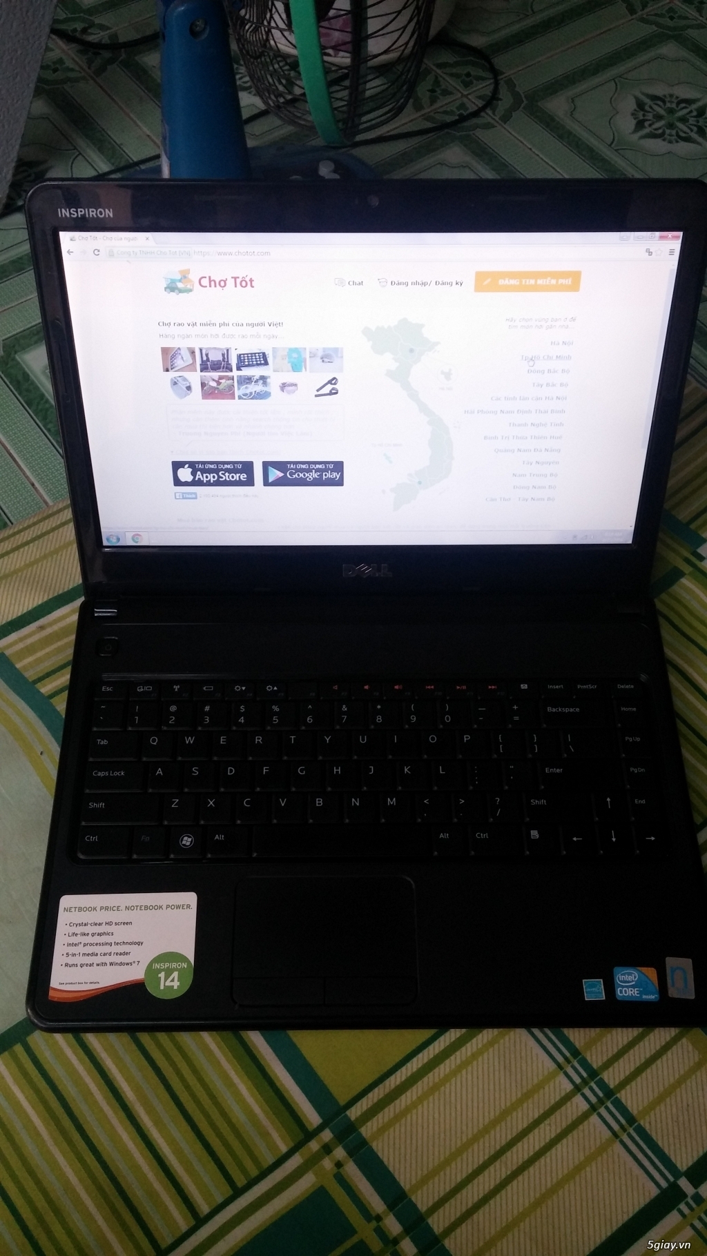 Dell Inspiron  N4030, Core I3, HDD 320G, Ram 2G - 1