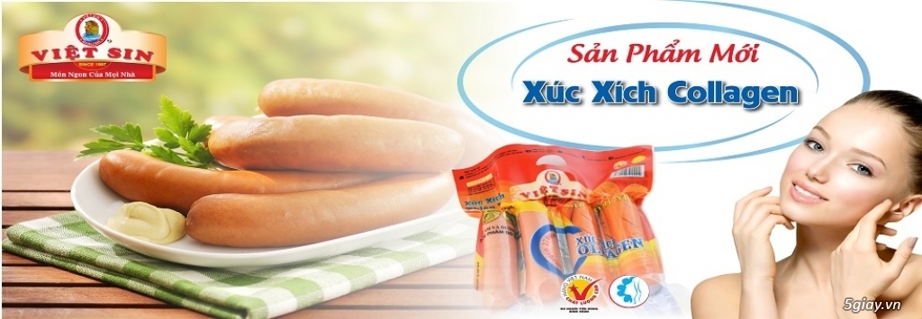 xúc xich collagen - 2