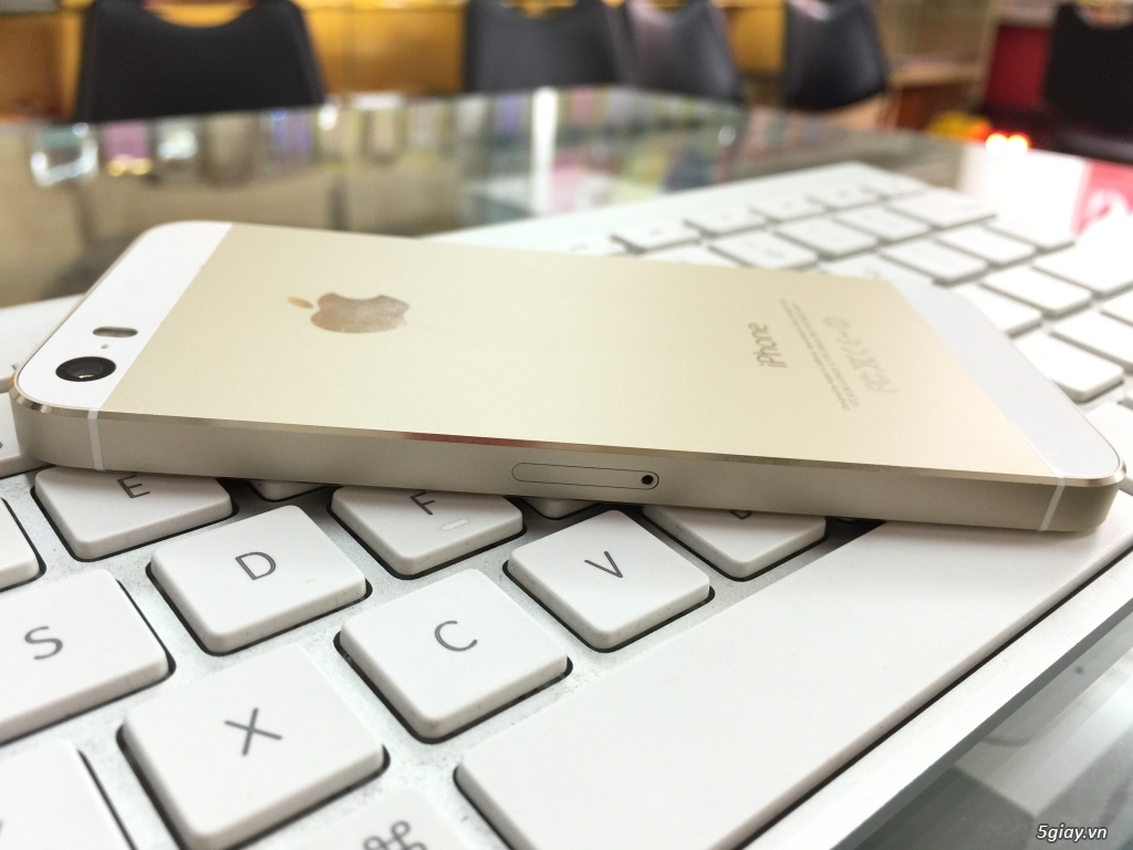 iPhone 5S - 32Gb - Gold - Zin - Leng Keng 99% - Máy chưa sửa chữa thay thế bất kì thứ gì. - 4