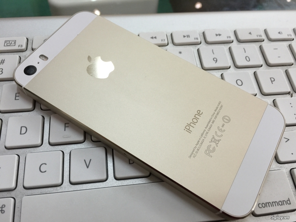 iPhone 5S - 32Gb - Gold - Zin - Leng Keng 99% - Máy chưa sửa chữa thay thế bất kì thứ gì.