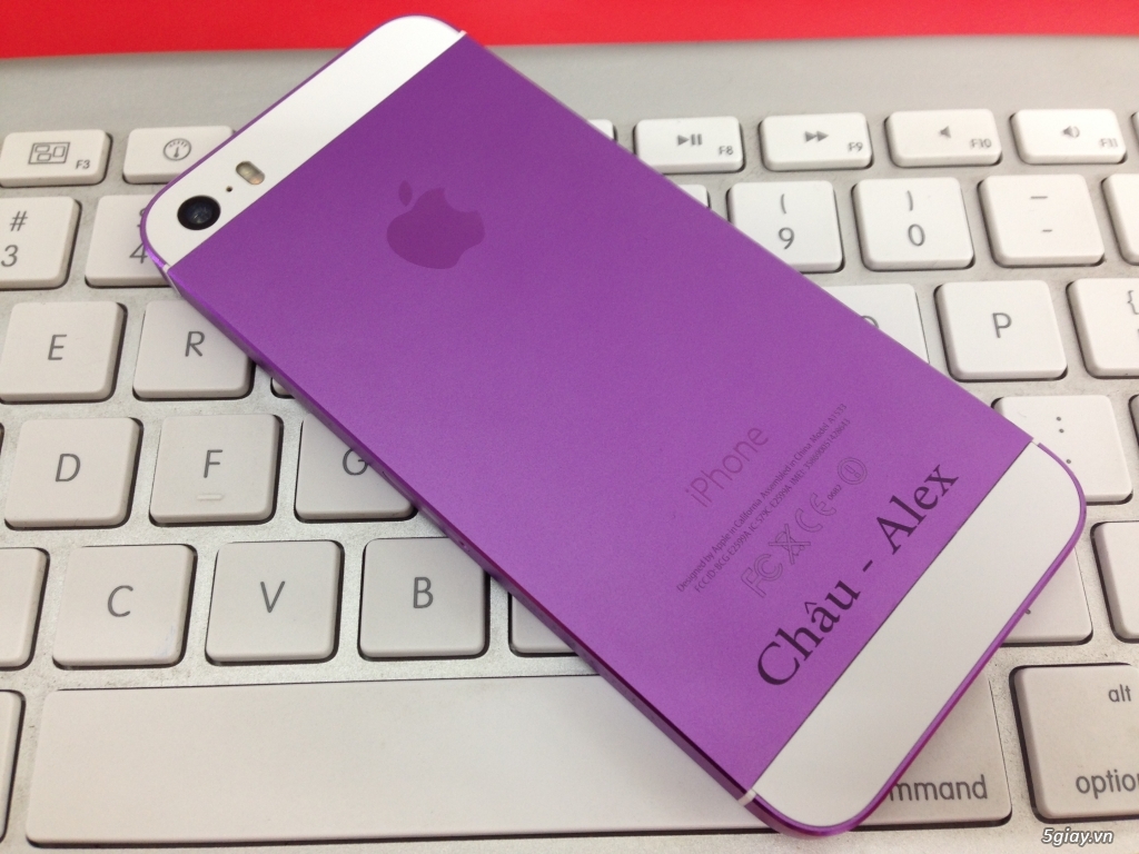 iPhone 5S Gray 16GB Quốc Tế Zin 100% Hình thức như mới - Bao test - bao check - 11