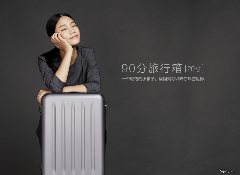 Vali du lịch Xiaomi cỡ 20 inch - 1