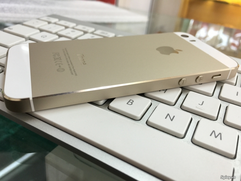 iPhone 5S - 32Gb - Gold - Zin - Leng Keng 99% - Máy chưa sửa chữa thay thế bất kì thứ gì. - 1