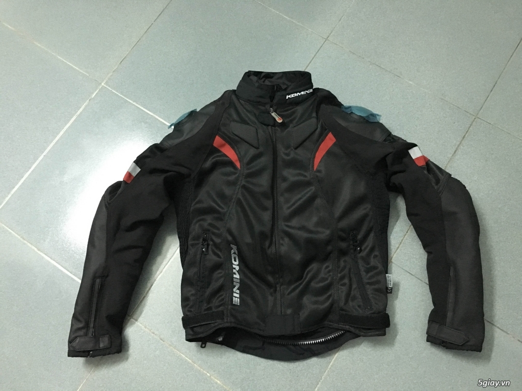 Bán áo KOMINE JK-052 Titanium Leather, áo khoác da
