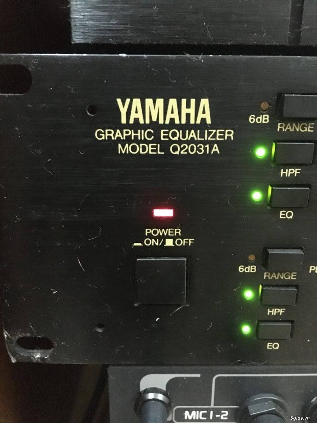Bán 1 máy lọc nhạc YAMAHA EQUALIZER MODEL Q2031A