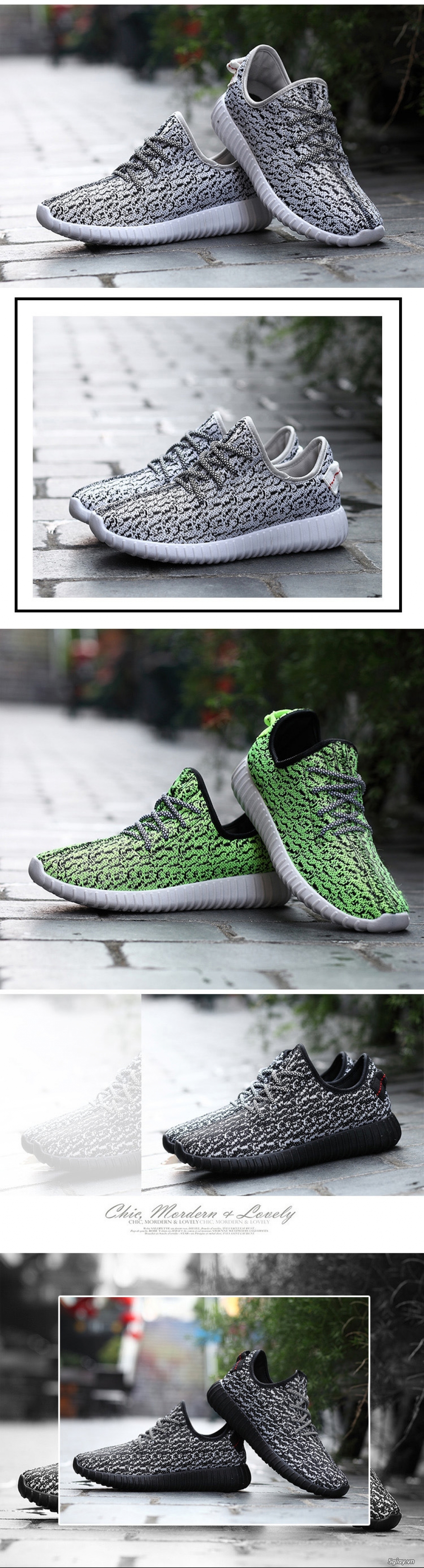 Giày thời trang phong cách thể thao - 4