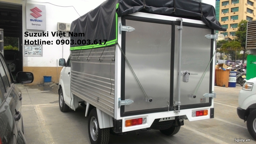 Xe tải Suzuki Pro 750kg thùng mui bạt. Hỗ trợ vay 100% giá trị xe.