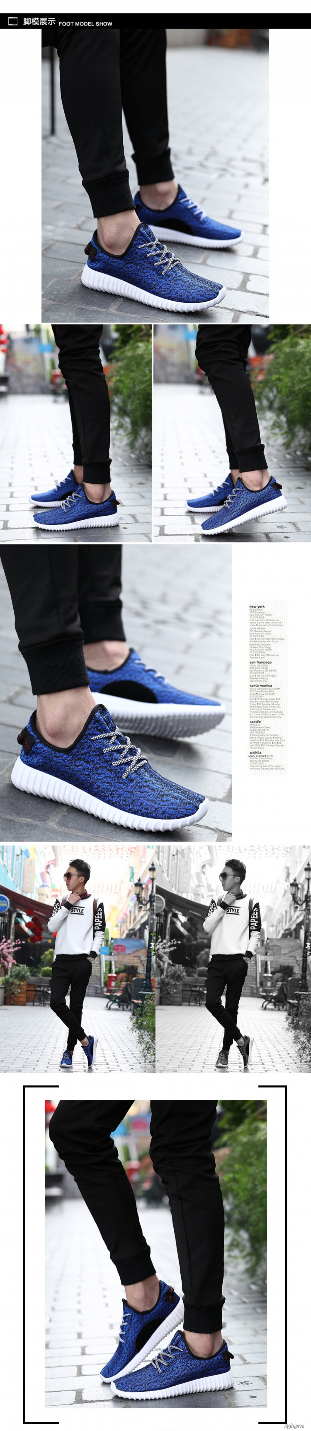 Giày thời trang phong cách thể thao - 10