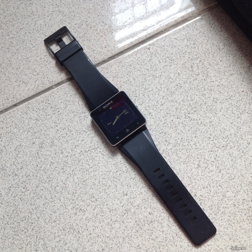 Sony Smart watch 2 pin trâu,hiển thị đồng hồ liên tục - 1