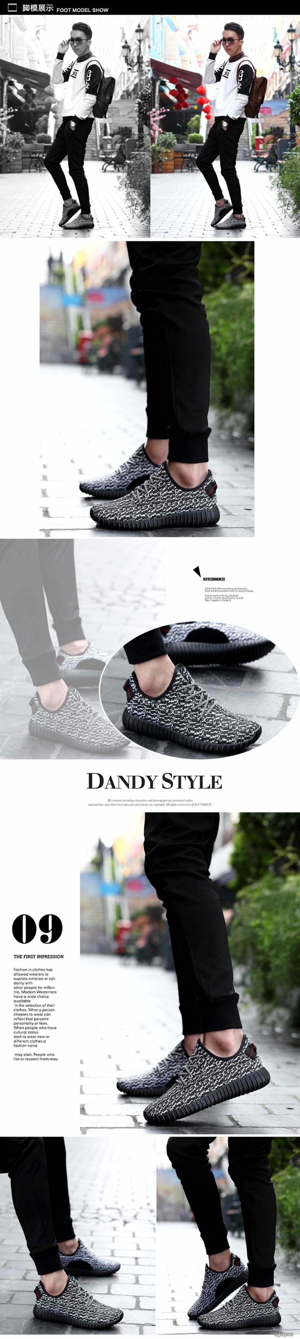 Giày thời trang phong cách thể thao - 3