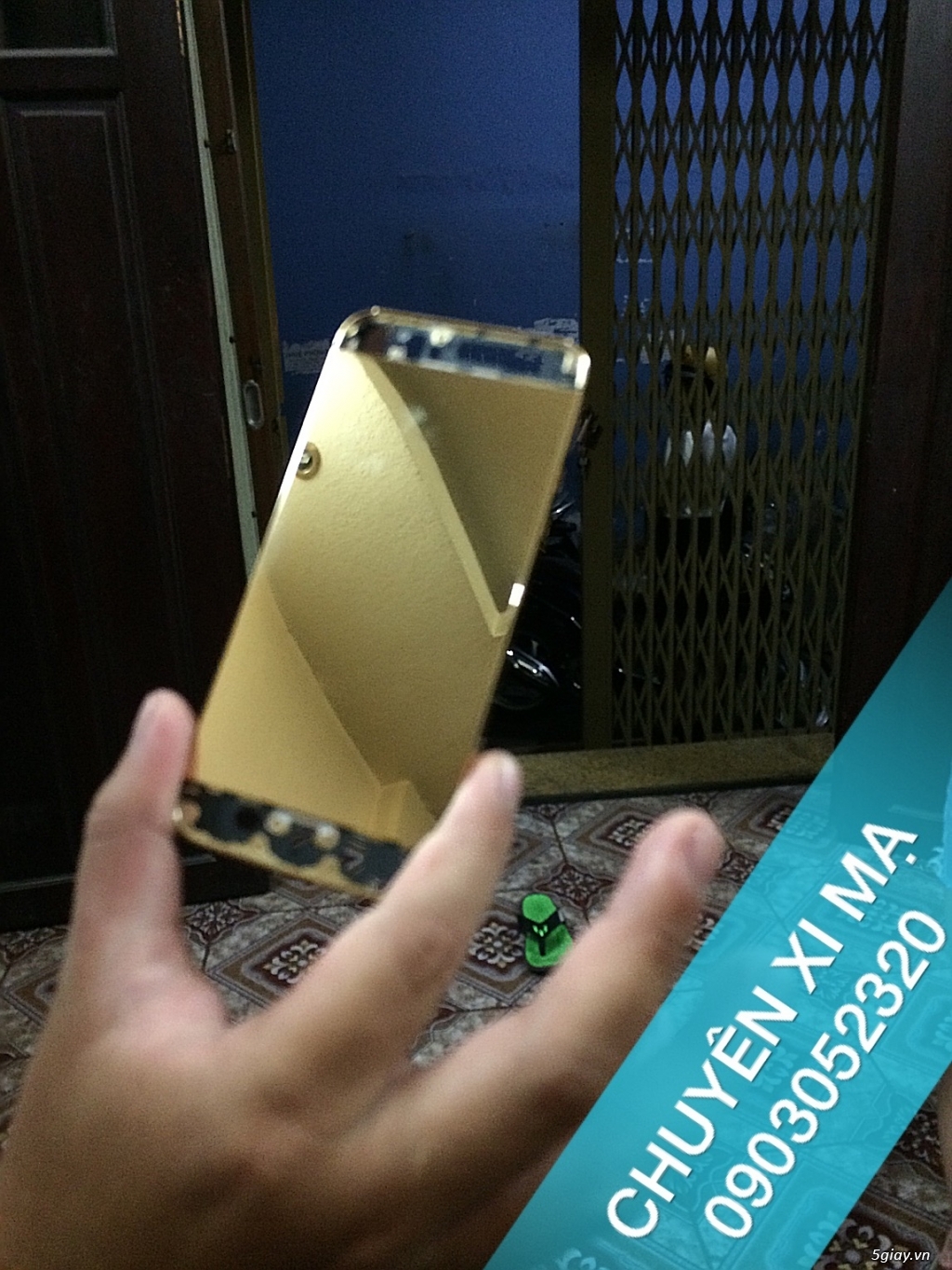 Chuyên mạ crom-mạ vàng 24k vỏ Iphone-5 chất lượng giá rẽ - 4