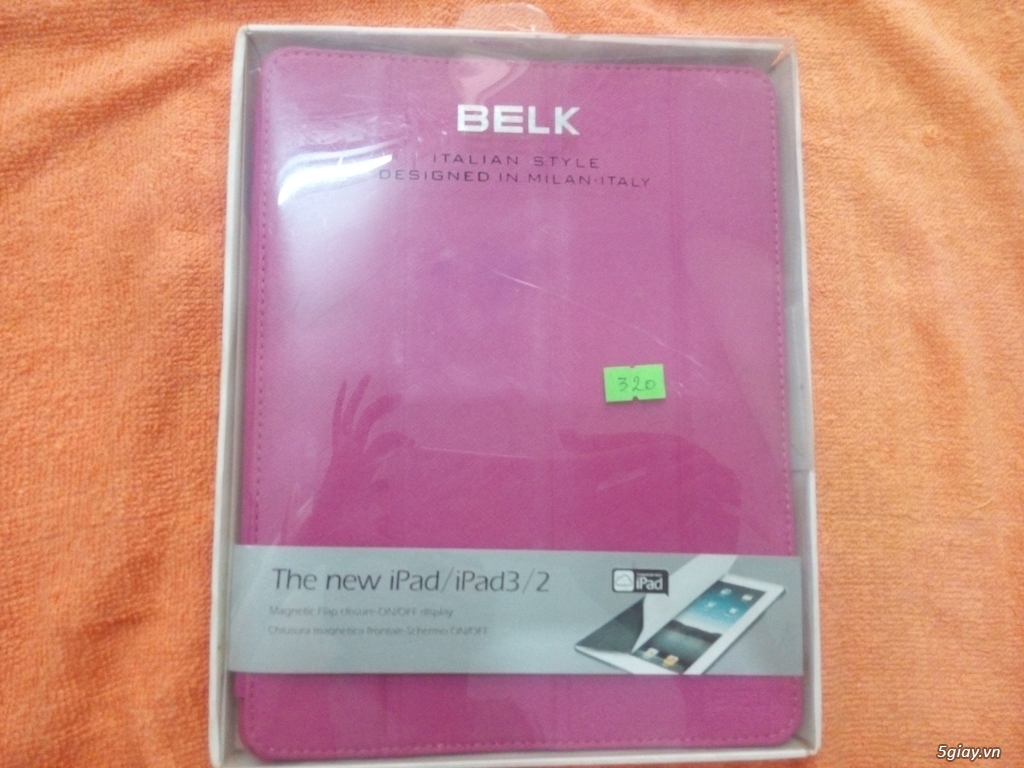 Bao da ipad Air, ipad 2/3/4 thông minh hàng xịn giá sock - 14