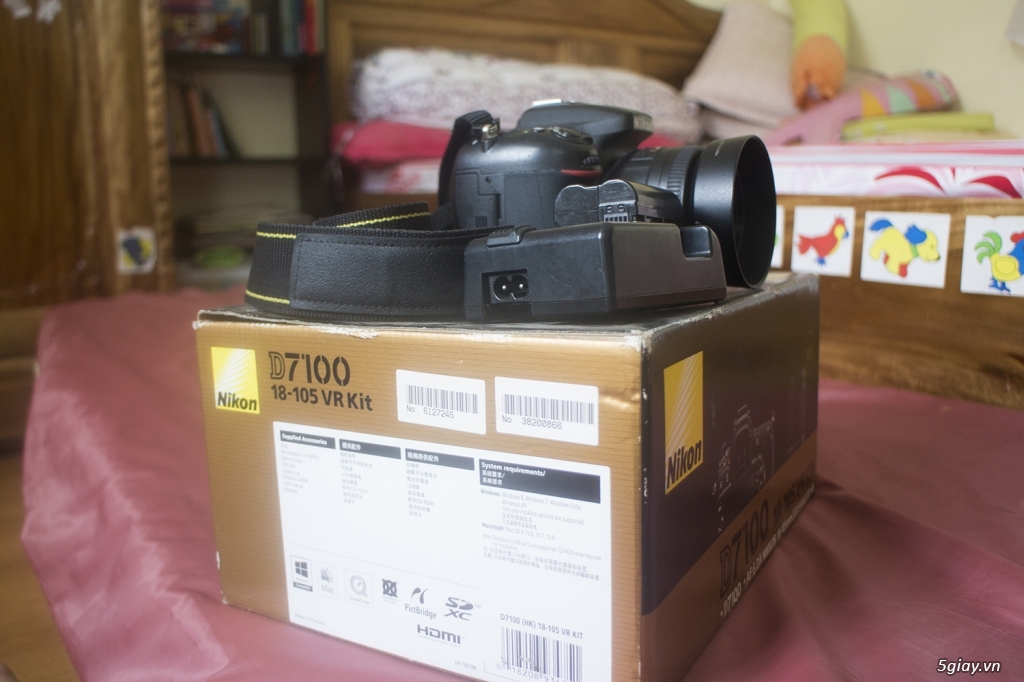 Nikon D7100 + Canon M gia sinh vien - 1