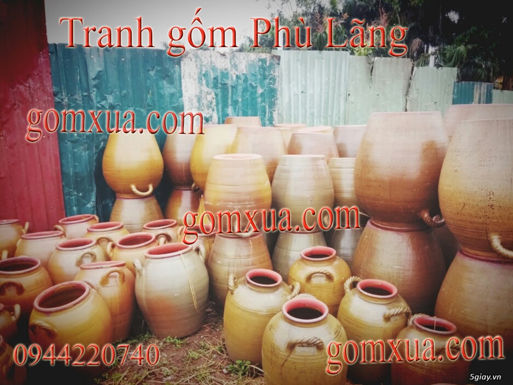 Tranh gốm đẹp trang trí sân vườn tiểu cảnh - Gốm Phù Lãng - 10