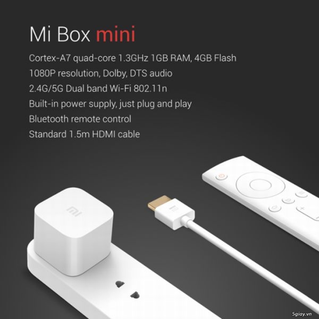 Xiaomi Box mini TiVi giá 820.000