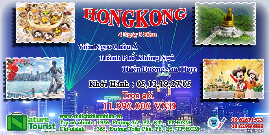 TOUR THAI LAND , HONG KONG , HAN QUOC GIA CANH TRANH - 4