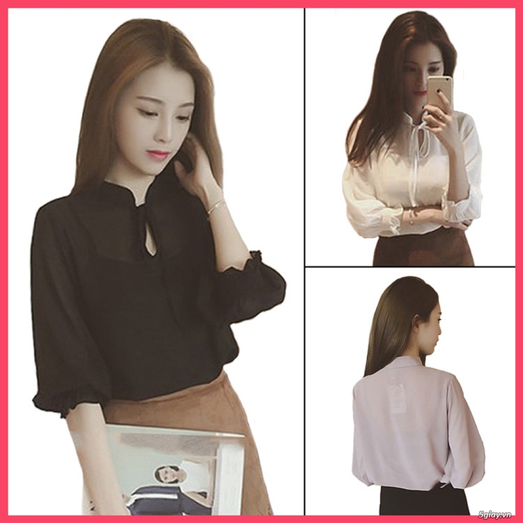 Chuyên sỉ đầm, áo sơ mi, áo kiểu, chân váy, set bộ của xưởng may nhà - 7