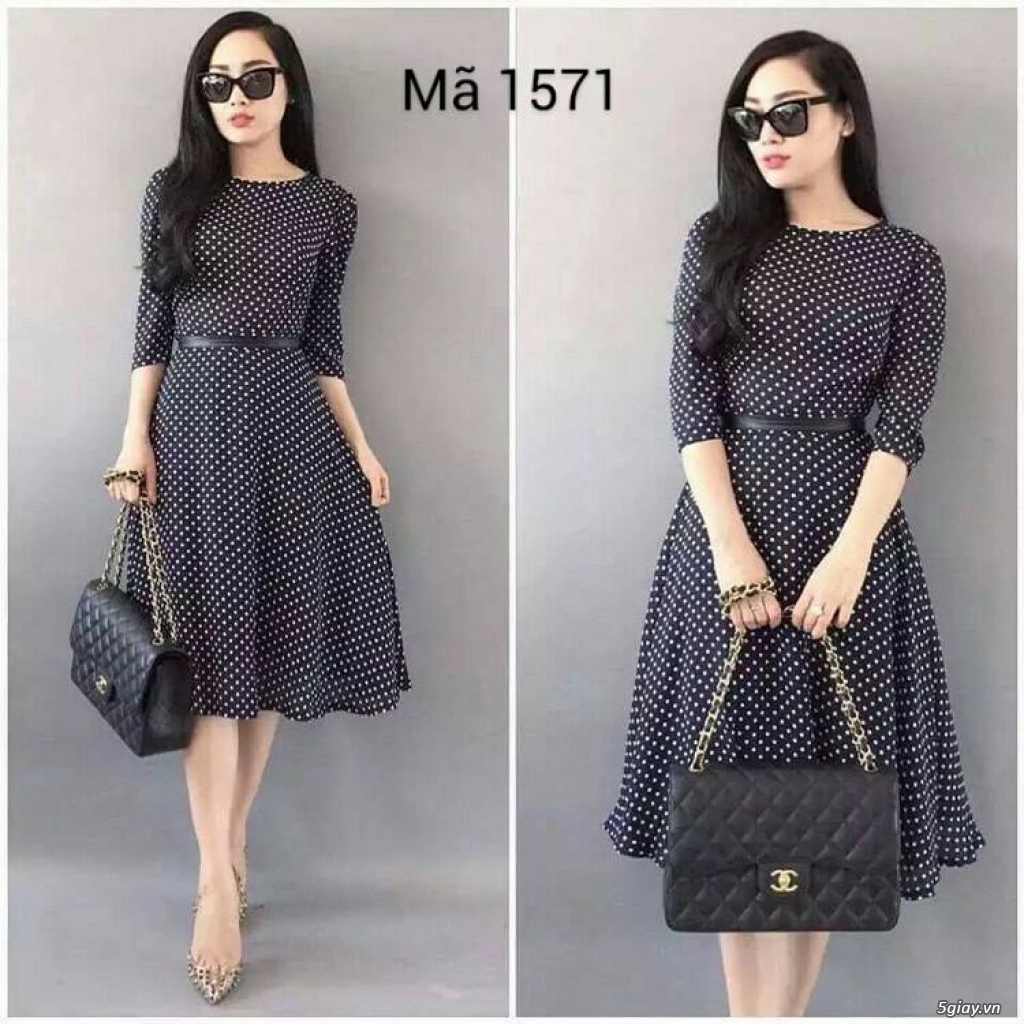 Chuyên sỉ đầm, áo sơ mi, áo kiểu, chân váy, set bộ của xưởng may nhà - 7