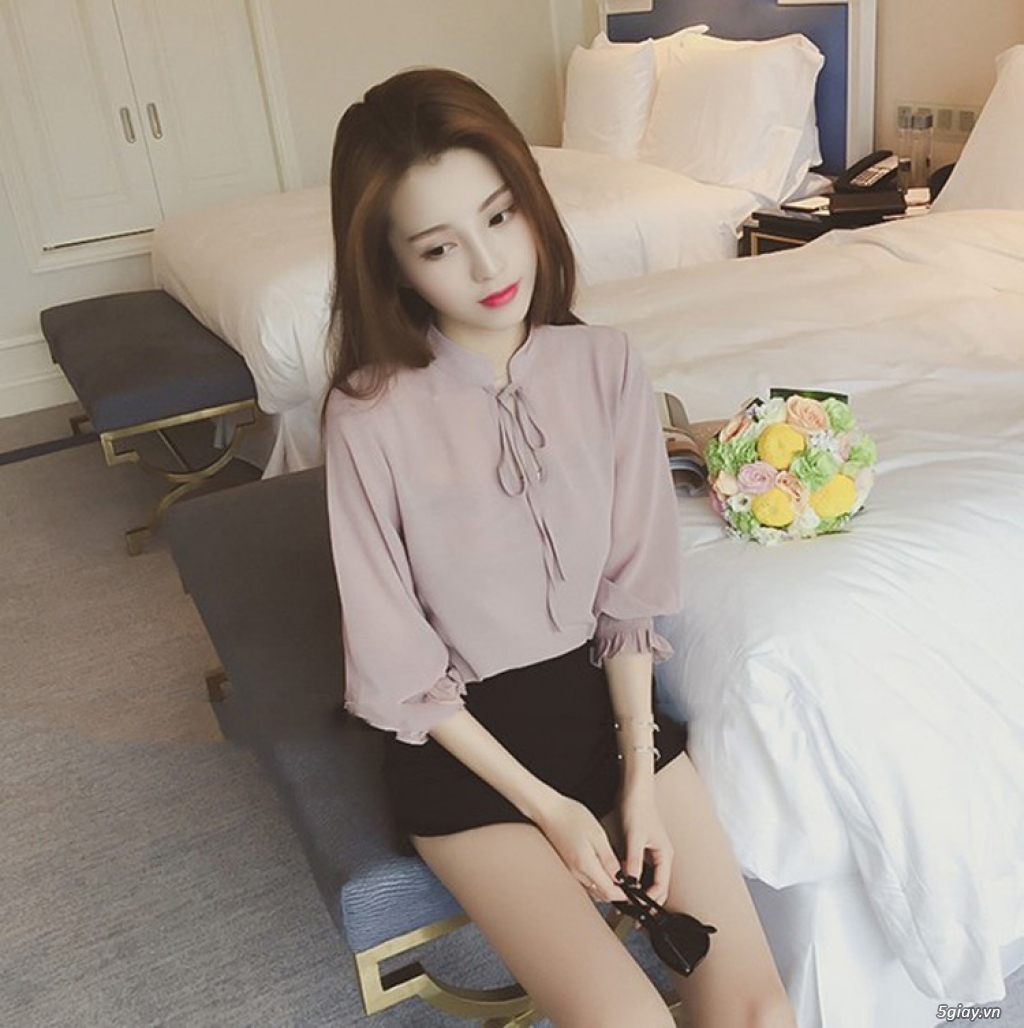 Chuyên sỉ đầm, áo sơ mi, áo kiểu, chân váy, set bộ của xưởng may nhà - 10