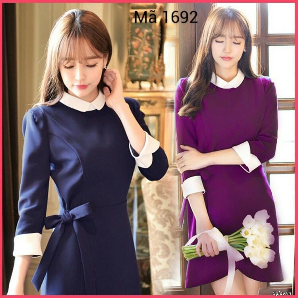 Chuyên sỉ đầm, áo sơ mi, áo kiểu, chân váy, set bộ của xưởng may nhà - 17