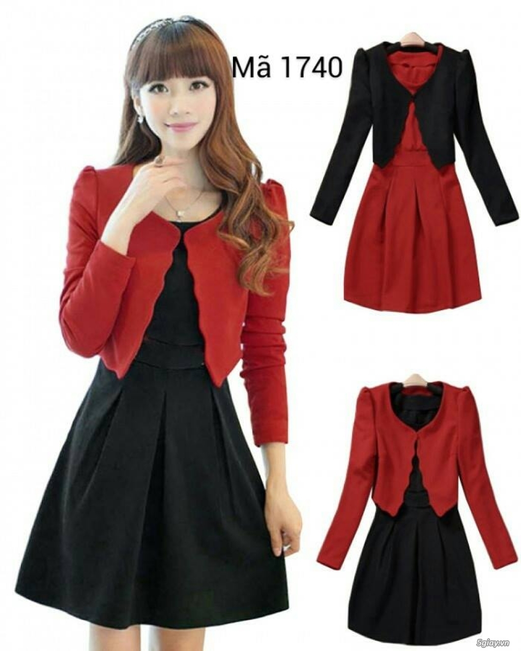 Chuyên sỉ đầm, áo sơ mi, áo kiểu, chân váy, set bộ của xưởng may nhà - 18