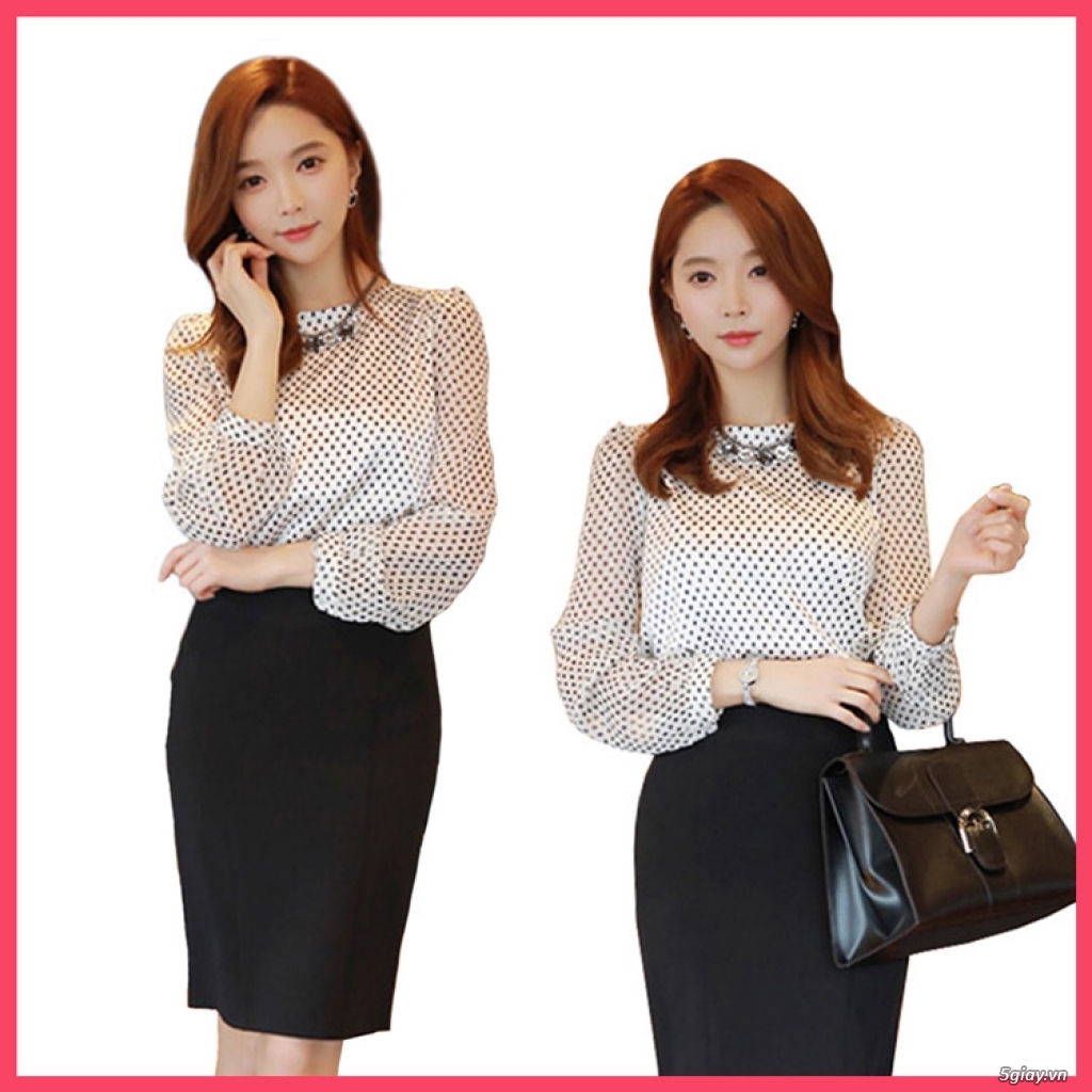 Chuyên sỉ đầm, áo sơ mi, áo kiểu, chân váy, set bộ của xưởng may nhà - 3