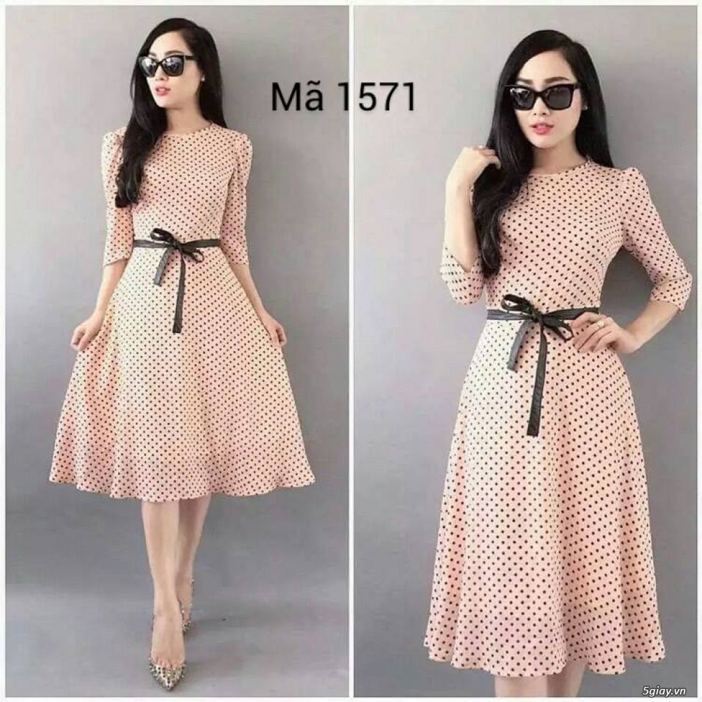 Chuyên sỉ đầm, áo sơ mi, áo kiểu, chân váy, set bộ của xưởng may nhà - 5