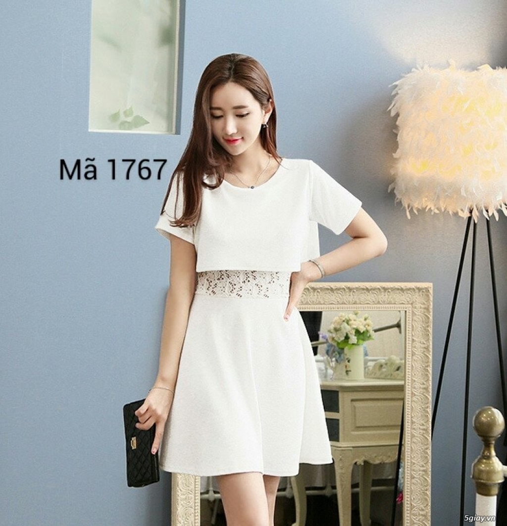 Chuyên sỉ đầm, áo sơ mi, áo kiểu, chân váy, set bộ của xưởng may nhà - 9
