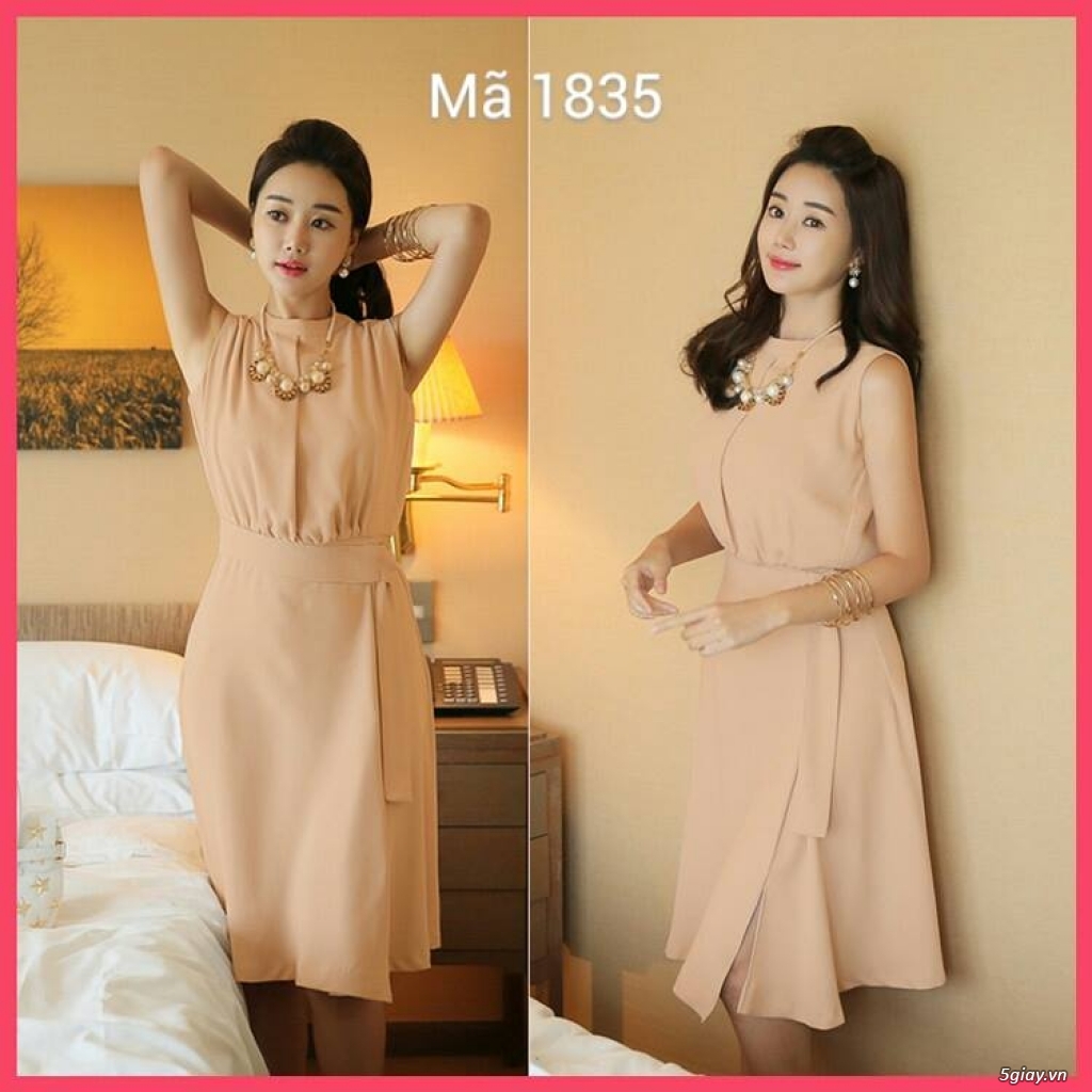 Chuyên sỉ đầm, áo sơ mi, áo kiểu, chân váy, set bộ của xưởng may nhà - 16