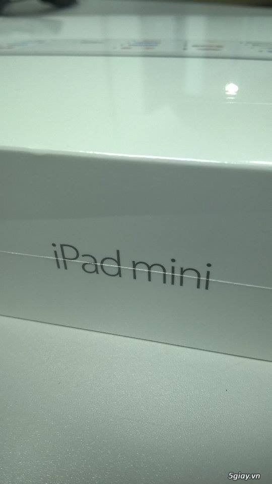 Ipad mini 2 Silver 16g only wifi - Nguyên seal chưa active (new 100%) - 2