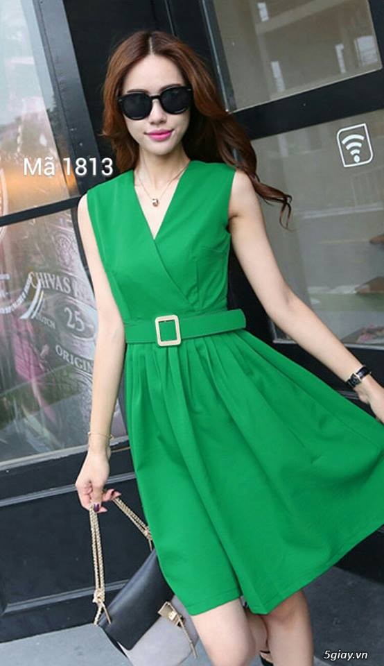 Chuyên sỉ đầm, áo sơ mi, áo kiểu, chân váy, set bộ của xưởng may nhà - 20