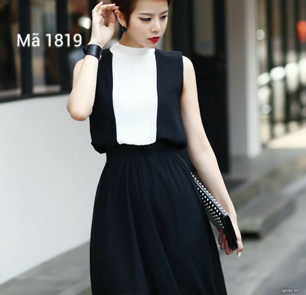 Chuyên sỉ đầm, áo sơ mi, áo kiểu, chân váy, set bộ của xưởng may nhà - 15