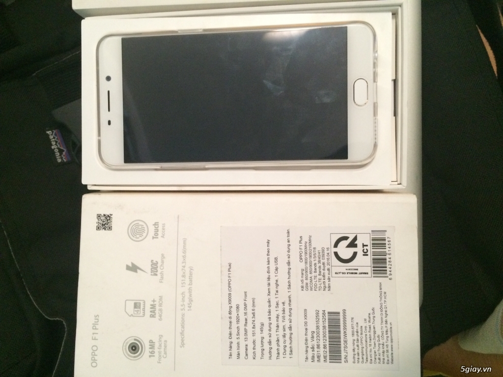 Oppp F1 plus mới 100% mua được 2 ngày fullbox - 1