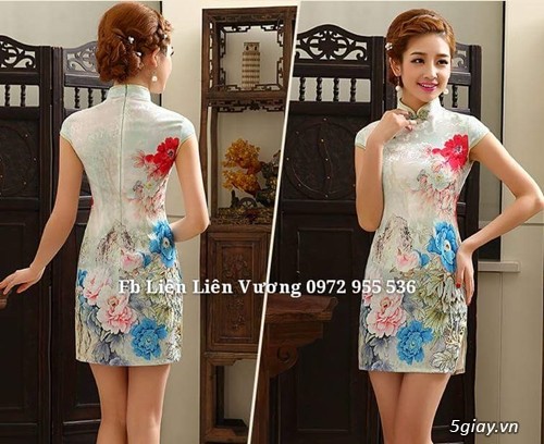Chuyên sỉ lẻ thời trang Sườn Xám Thượng Hải, độc, đẹp, sang chảnh, không đụng hàng - 17