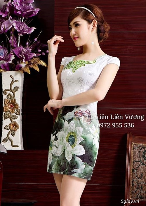 Chuyên sỉ lẻ thời trang Sườn Xám Thượng Hải, độc, đẹp, sang chảnh, không đụng hàng - 21