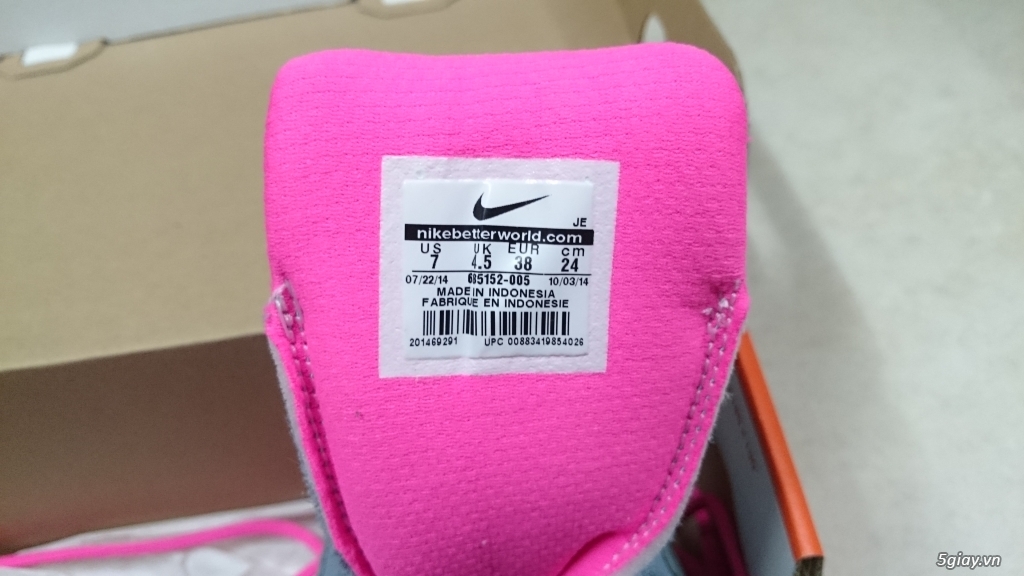 Giày Nike nữ Relentless 4 MSL size 7 (US) - 38 - mới 100% - 1