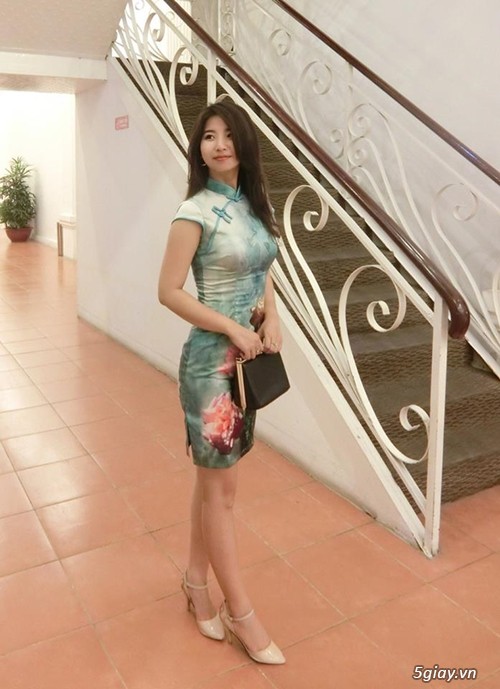 Chuyên sỉ lẻ thời trang Sườn Xám Thượng Hải, độc, đẹp, sang chảnh, không đụng hàng - 1