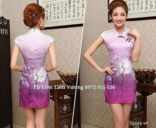 Chuyên sỉ lẻ thời trang Sườn Xám Thượng Hải, độc, đẹp, sang chảnh, không đụng hàng - 10