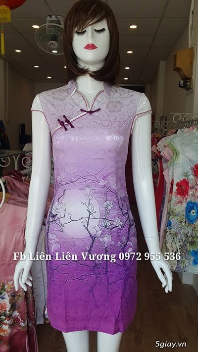 Chuyên sỉ lẻ thời trang Sườn Xám Thượng Hải, độc, đẹp, sang chảnh, không đụng hàng - 12