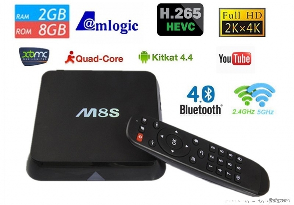 Android smart tv box mxq m8s q1 q7 q9 giá rẻ nhất - 2