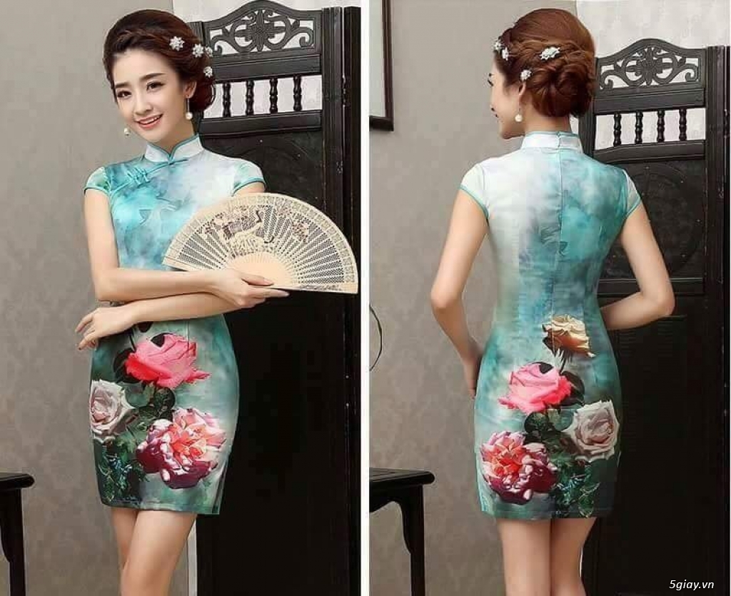 Chuyên sỉ lẻ thời trang Sườn Xám Thượng Hải, độc, đẹp, sang chảnh, không đụng hàng - 2