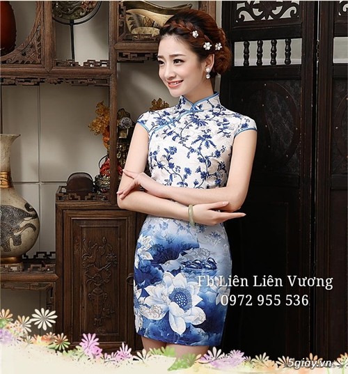 Chuyên sỉ lẻ thời trang Sườn Xám Thượng Hải, độc, đẹp, sang chảnh, không đụng hàng - 19