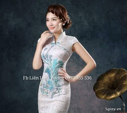 Chuyên sỉ lẻ thời trang Sườn Xám Thượng Hải, độc, đẹp, sang chảnh, không đụng hàng - 7