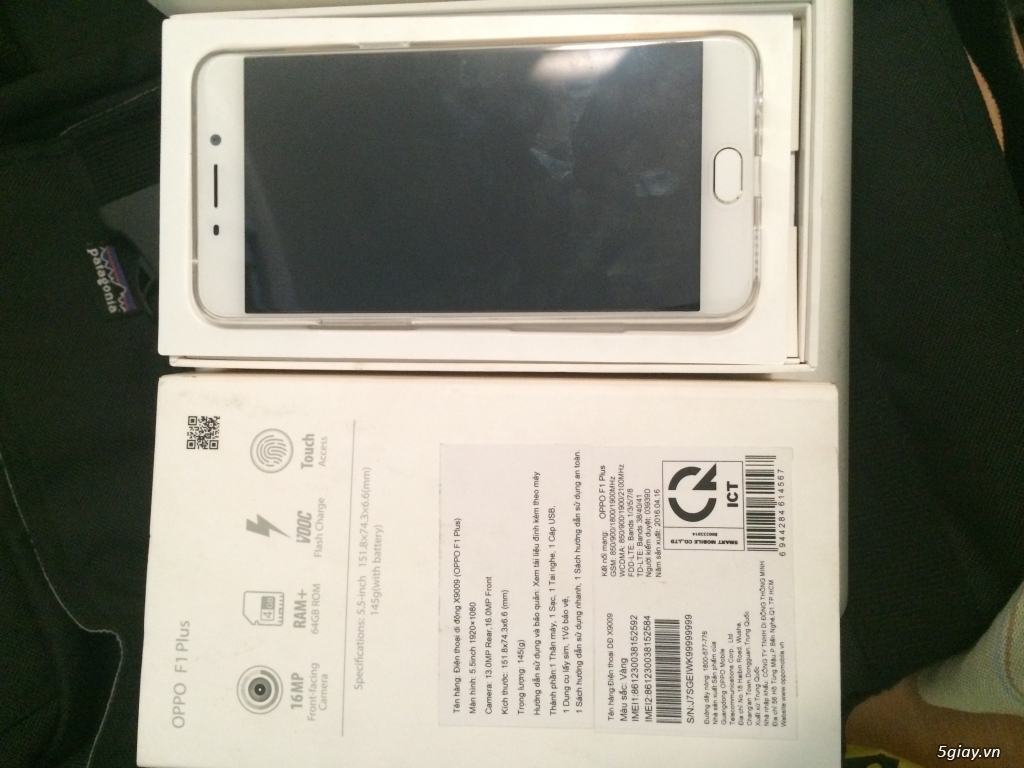 Oppp F1 plus mới 100% mua được 2 ngày fullbox - 2