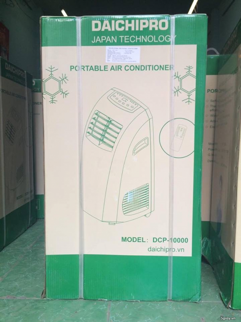 Mua bán máy lạnh mini Daichipro, điều hòa di động Nhật Bản Daichipro - 4