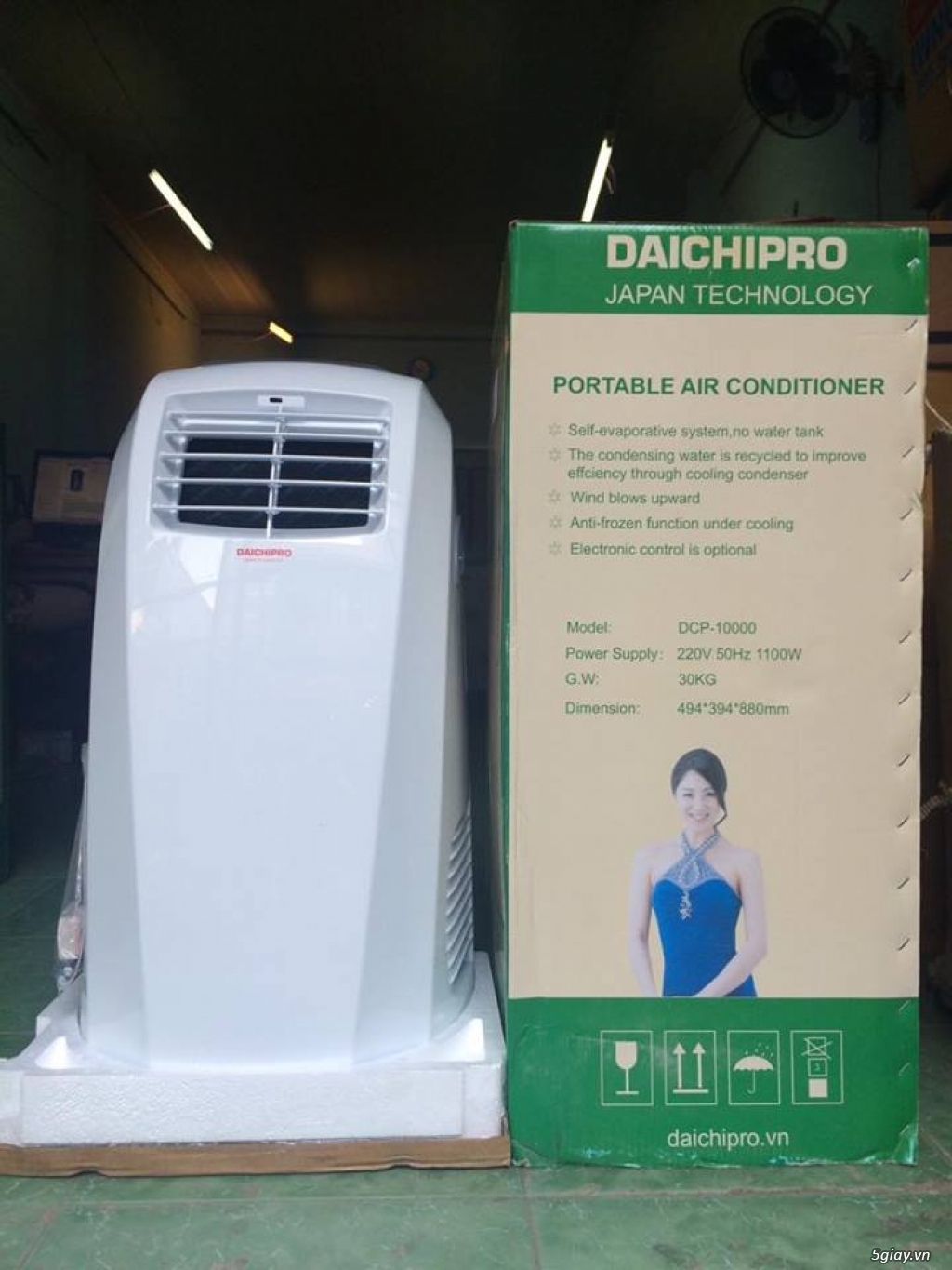 Mua bán máy lạnh mini Daichipro, điều hòa di động Nhật Bản Daichipro - 2