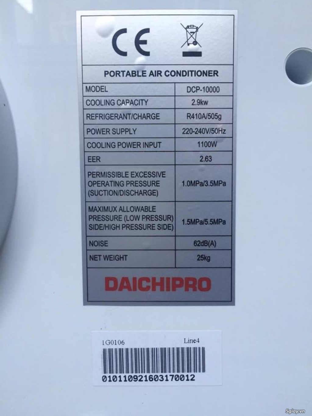 Mua bán máy lạnh mini Daichipro, điều hòa di động Nhật Bản Daichipro - 1