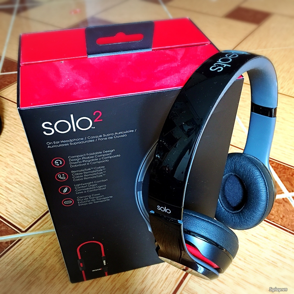 Cần bán tai nghe Beats SOLO 2 hàng chính hãng - 3